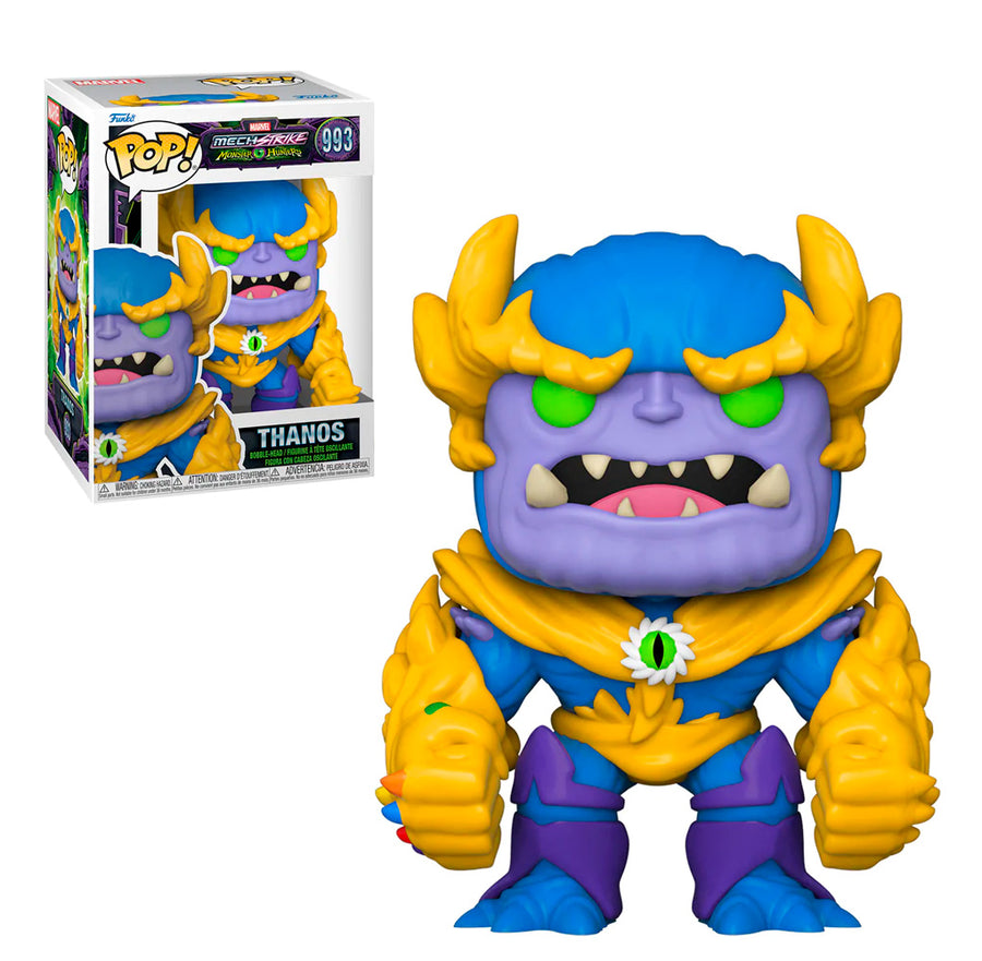 FUNKO POP MARVEL MECH STRIKE MONSTER HUNTERS - THANOS 993 BRINDE