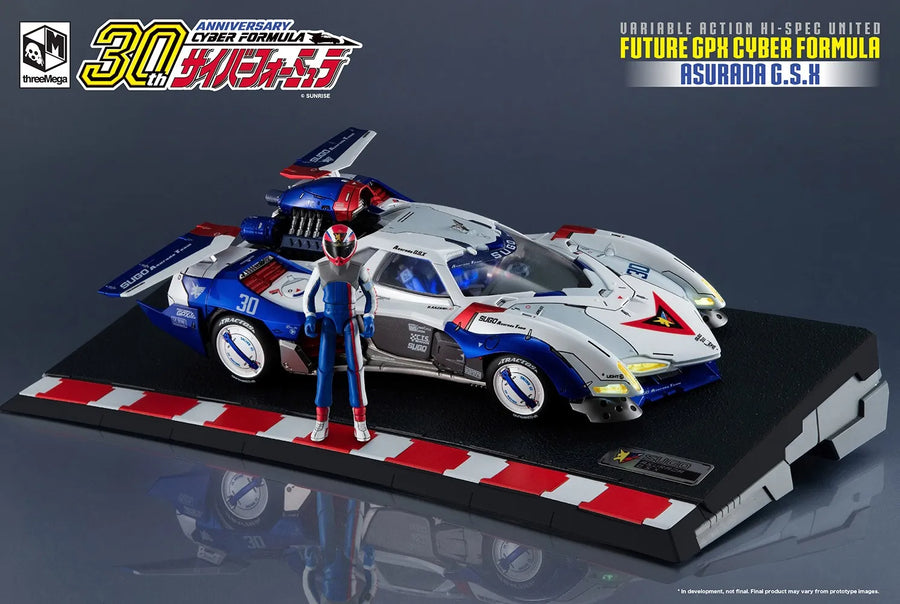 Future GPX Asurada G.S.X – Threezero – ActionFigure Brasil