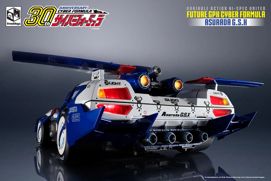 Future GPX Asurada G.S.X – Threezero – ActionFigure Brasil