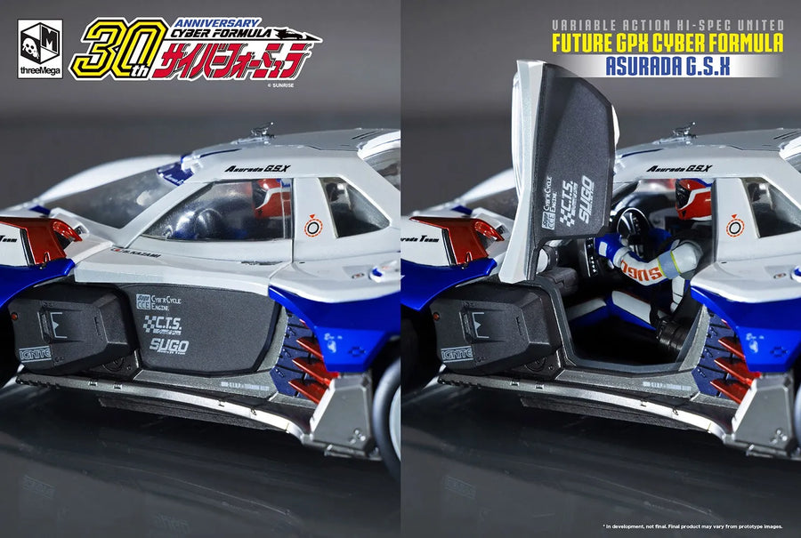 Future GPX Asurada G.S.X – Threezero – ActionFigure Brasil