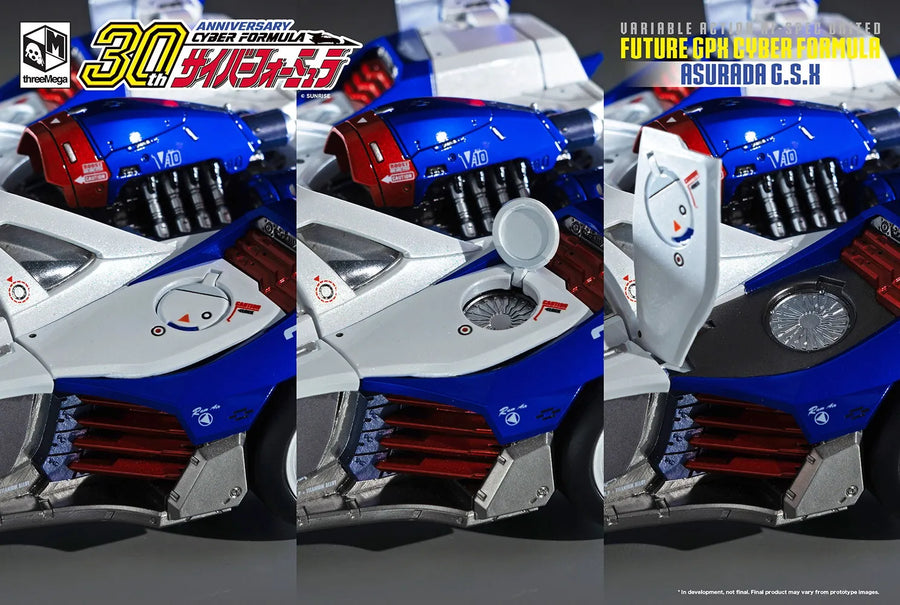 Future GPX Asurada G.S.X – Threezero – ActionFigure Brasil