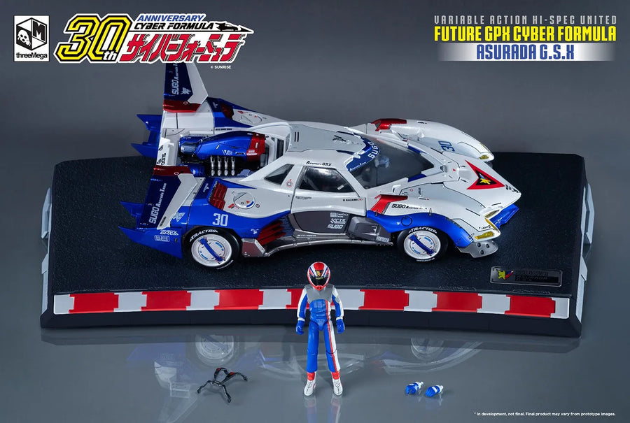 Future GPX Asurada G.S.X – Threezero – ActionFigure Brasil