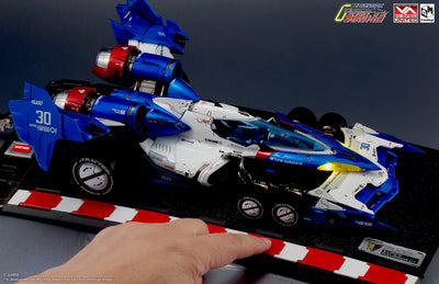 Future GPX Super Asurada 01 – Threezero – ActionFigure Brasil — detalhe do produto