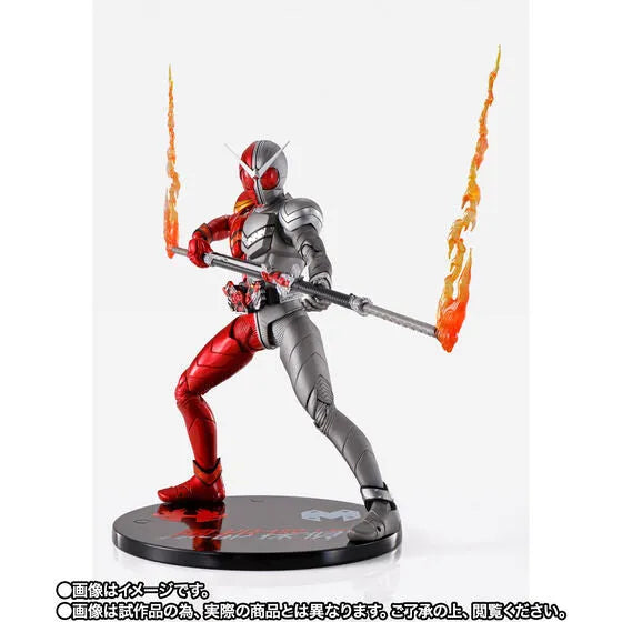 Fuuto Tantei - Kamen Rider Double Heat Metal - S.H.Figuarts - S.H.Figuarts Shinkocchou Seihou - Fuuto PI Animated Anniversary (Bandai Spirits) [Shop Exclusive]ㅤ – Bandai Spirits – ActionFigureBrasil
