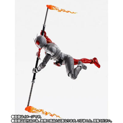 Fuuto Tantei - Kamen Rider Double Heat Metal - S.H.Figuarts - S.H.Figuarts Shinkocchou Seihou - Fuuto PI Animated Anniversary (Bandai Spirits) [Shop Exclusive]ㅤ – Bandai Spirits – ActionFigureBrasil — embalagem