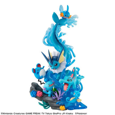 G.E.M. EX Series Pokemon Water Types DIVE TO BLUEㅤ – MegaHouse – ActionFigureBrasil
