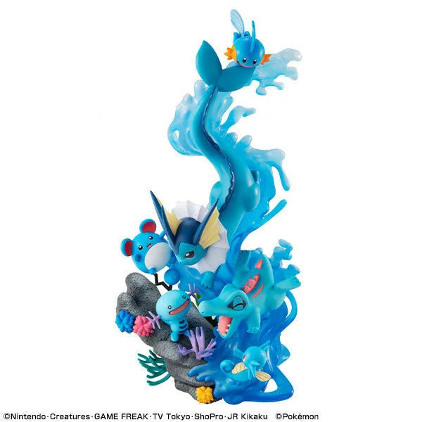 G.E.M. EX Series Pokemon Water Types DIVE TO BLUEㅤ – MegaHouse – ActionFigureBrasil