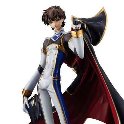 G.E.M. Series Code Geass Re;surrection Suzaku Kururugi Pilot Ver.ㅤ – MegaHouse – ActionFigureBrasil — com base expositora