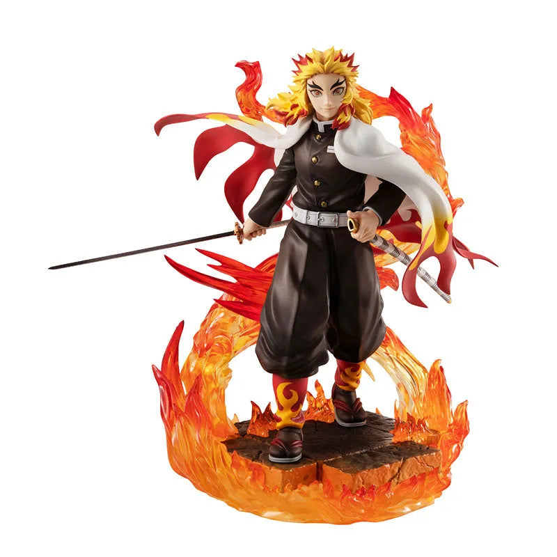 G.E.M. Series Demon Slayer: Kimetsu no Yaiba Kyojuro Rengokuㅤ – MegaHouse – ActionFigureBrasil