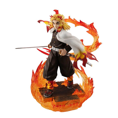 G.E.M. Series Demon Slayer: Kimetsu no Yaiba Kyojuro Rengokuㅤ – MegaHouse – ActionFigureBrasil — embalagem