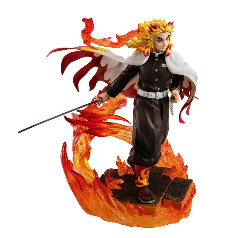 G.E.M. Series Demon Slayer: Kimetsu no Yaiba Kyojuro Rengokuㅤ – MegaHouse – ActionFigureBrasil