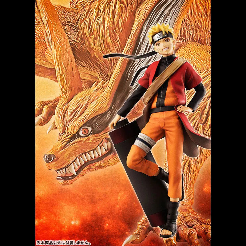G.E.M. Series NARUTO Shippuden Naruto Uzumaki Sennin Modeㅤ – MegaHouse – ActionFigureBrasil