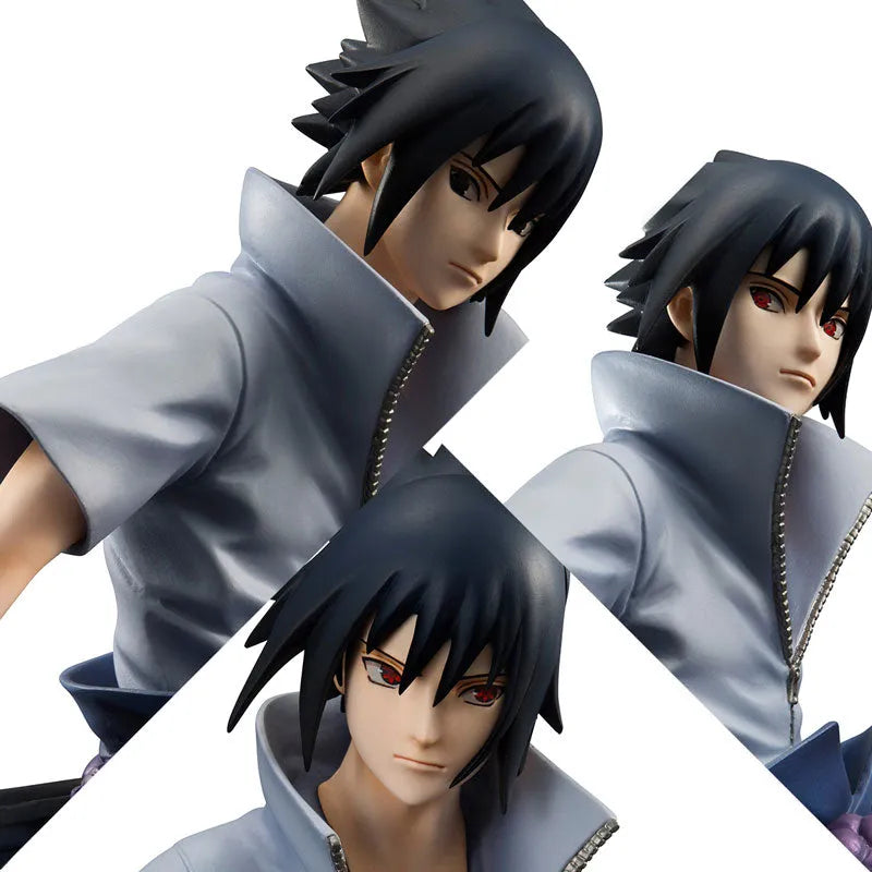 G.E.M. Series NARUTO Shippuden Sasuke Uchihaㅤ – MegaHouse – ActionFigureBrasil