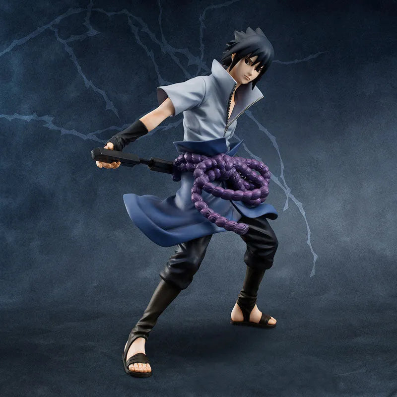 G.E.M. Series NARUTO Shippuden Sasuke Uchihaㅤ – MegaHouse – ActionFigureBrasil