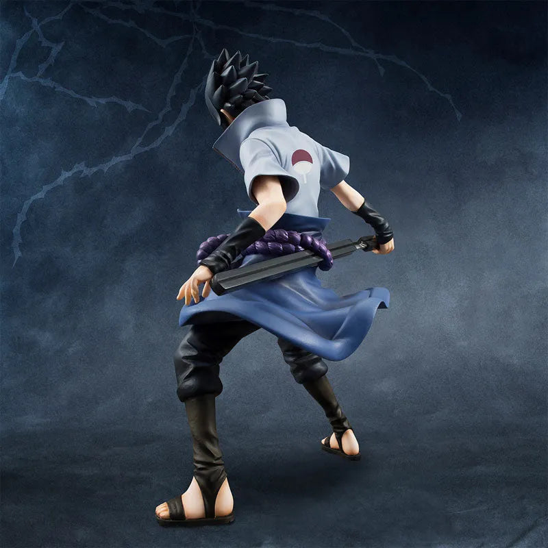 G.E.M. Series NARUTO Shippuden Sasuke Uchihaㅤ – MegaHouse – ActionFigureBrasil