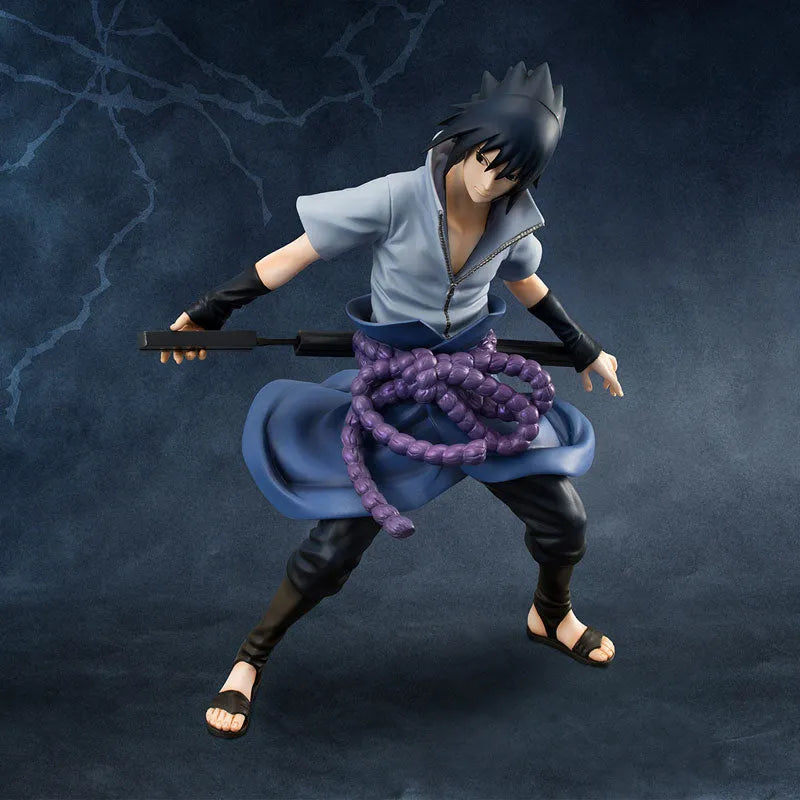 G.E.M. Series NARUTO Shippuden Sasuke Uchihaㅤ – MegaHouse – ActionFigureBrasil