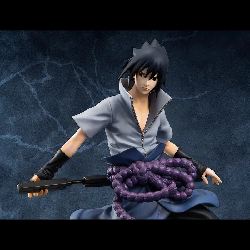 G.E.M. Series NARUTO Shippuden Sasuke Uchihaㅤ – MegaHouse – ActionFigureBrasil
