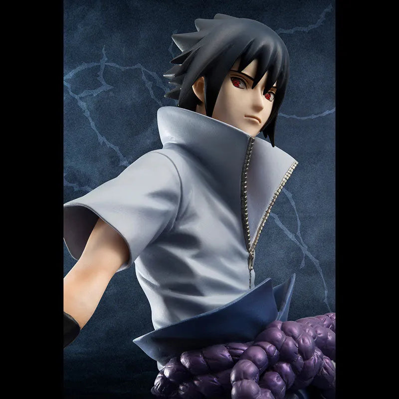 G.E.M. Series NARUTO Shippuden Sasuke Uchihaㅤ – MegaHouse – ActionFigureBrasil