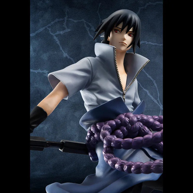 G.E.M. Series NARUTO Shippuden Sasuke Uchihaㅤ – MegaHouse – ActionFigureBrasil