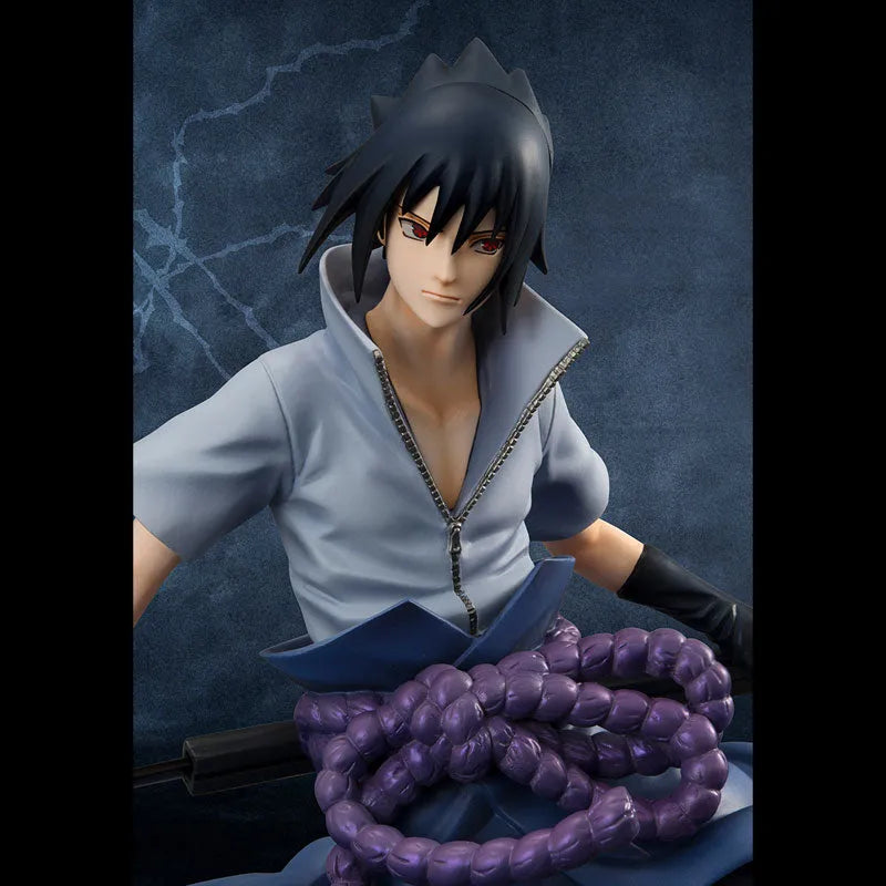 G.E.M. Series NARUTO Shippuden Sasuke Uchihaㅤ – MegaHouse – ActionFigureBrasil