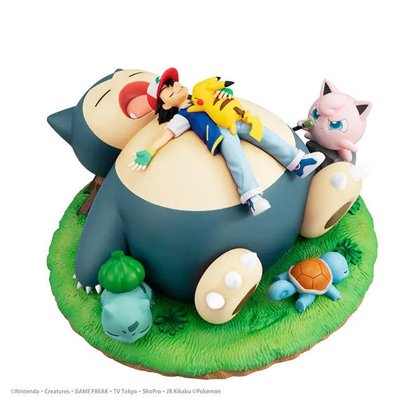 G.E.M. Series Pokemon Sleeping with Snorlaxㅤ – MegaHouse – ActionFigureBrasil