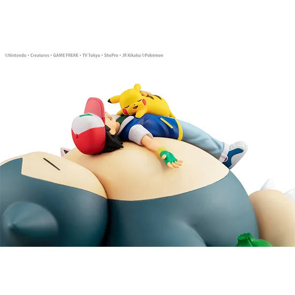 G.E.M. Series Pokemon Sleeping with Snorlaxㅤ – MegaHouse – ActionFigureBrasil