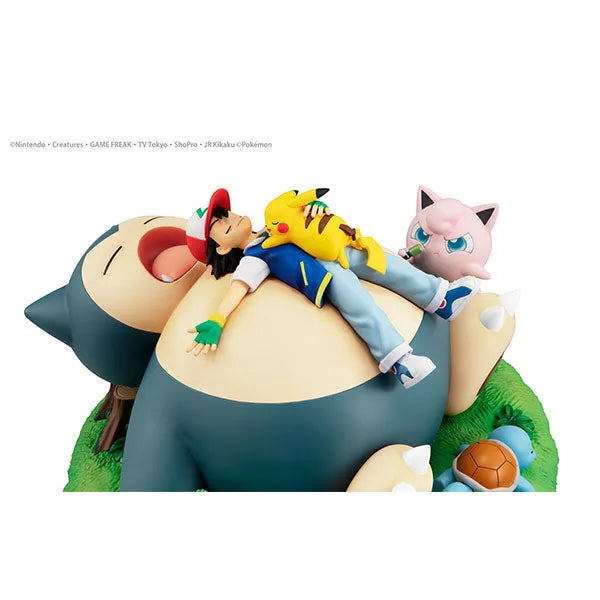 G.E.M. Series Pokemon Sleeping with Snorlaxㅤ – MegaHouse – ActionFigureBrasil