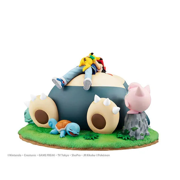 G.E.M. Series Pokemon Sleeping with Snorlaxㅤ – MegaHouse – ActionFigureBrasil