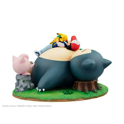 G.E.M. Series Pokemon Sleeping with Snorlaxㅤ – MegaHouse – ActionFigureBrasil — acessórios