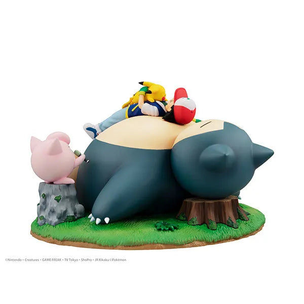 G.E.M. Series Pokemon Sleeping with Snorlaxㅤ – MegaHouse – ActionFigureBrasil