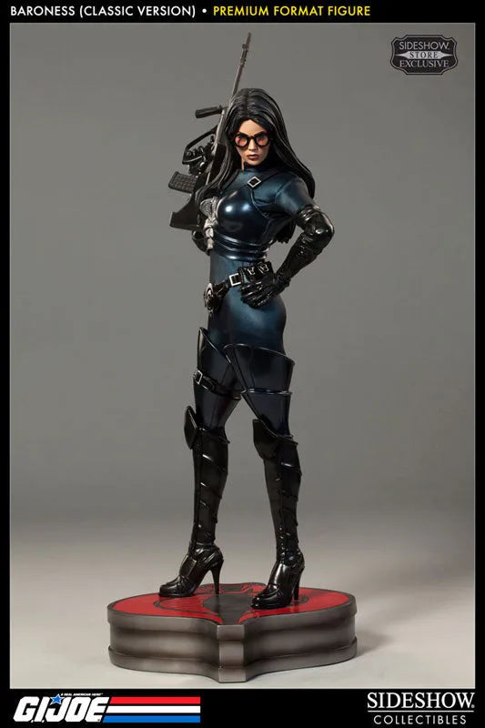 G.I. Joe 1/4 Scale Premium Figure Baroness (Classic)ㅤ – Sideshow Collectibles – ActionFigureBrasil
