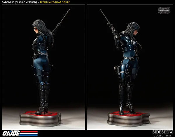 G.I. Joe 1/4 Scale Premium Figure Baroness (Classic)ㅤ – Sideshow Collectibles – ActionFigureBrasil