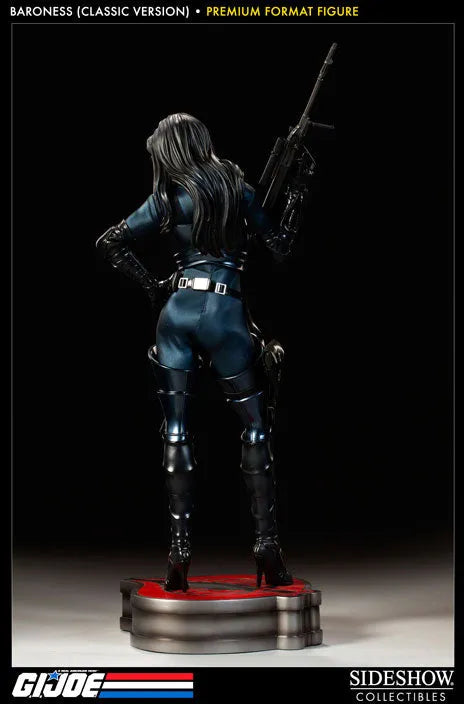 G.I. Joe 1/4 Scale Premium Figure Baroness (Classic)ㅤ – Sideshow Collectibles – ActionFigureBrasil