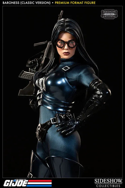 G.I. Joe 1/4 Scale Premium Figure Baroness (Classic)ㅤ – Sideshow Collectibles – ActionFigureBrasil