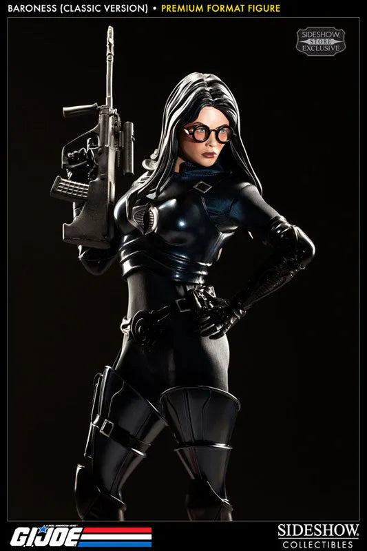 G.I. Joe 1/4 Scale Premium Figure Baroness (Classic)ㅤ – Sideshow Collectibles – ActionFigureBrasil
