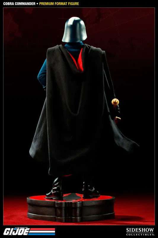 G.I. Joe 1/4 Scale Premium Figure Cobra Commanderㅤ – Sideshow Collectibles – ActionFigureBrasil