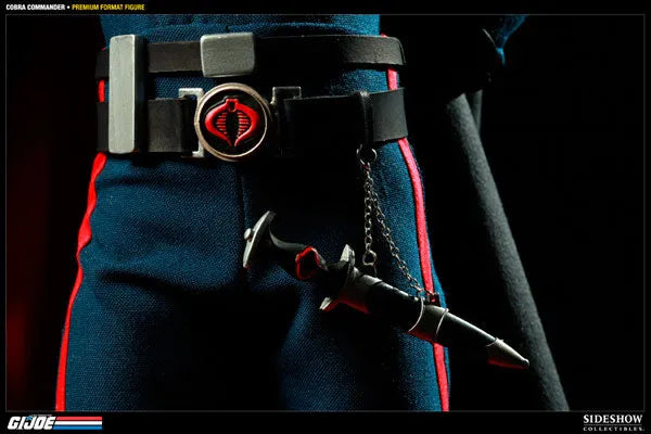G.I. Joe 1/4 Scale Premium Figure Cobra Commanderㅤ – Sideshow Collectibles – ActionFigureBrasil