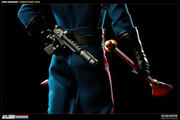 G.I. Joe 1/4 Scale Premium Figure Cobra Commanderㅤ – Sideshow Collectibles – ActionFigureBrasil