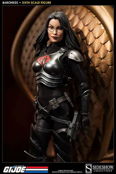 G.I. Joe 12 Inch Action Figure Baronessㅤ – Sideshow Collectibles – ActionFigureBrasil