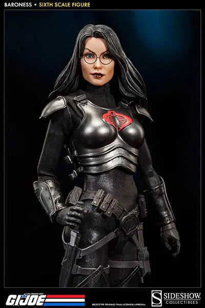 G.I. Joe 12 Inch Action Figure Baronessㅤ – Sideshow Collectibles – ActionFigureBrasil