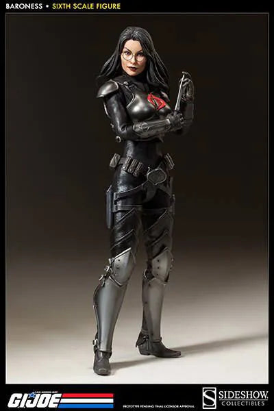 G.I. Joe 12 Inch Action Figure Baronessㅤ – Sideshow Collectibles – ActionFigureBrasil