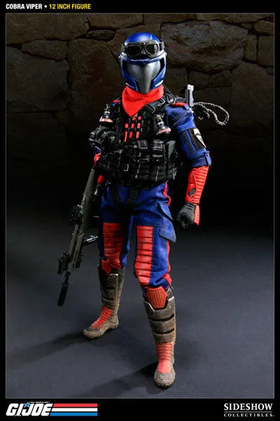 G.I.JOE - 12 Inch Action Figure: Cobra Viper (Regular Edition)ㅤ – Sideshow Collectibles – ActionFigureBrasil