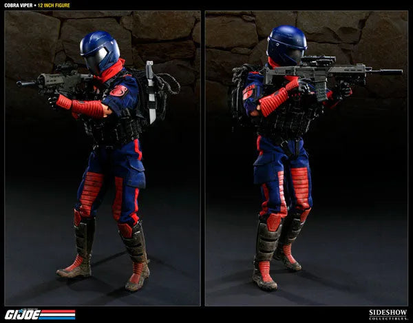 G.I.JOE - 12 Inch Action Figure: Cobra Viper (Regular Edition)ㅤ – Sideshow Collectibles – ActionFigureBrasil