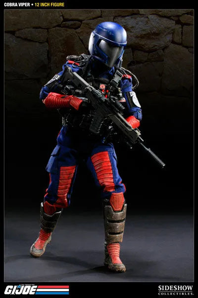 G.I.JOE - 12 Inch Action Figure: Cobra Viper (Regular Edition)ㅤ – Sideshow Collectibles – ActionFigureBrasil