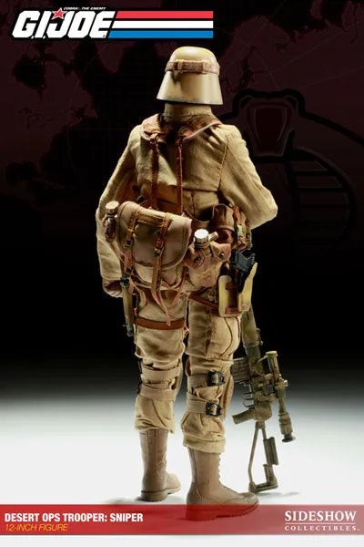 G.I.JOE - 12 Inch Action Figure: Desert Ops Trooper Sniperㅤ – Sideshow Collectibles – ActionFigureBrasil
