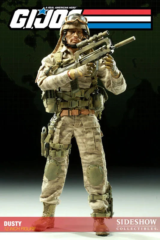 G.I.JOE - 12 Inch Action Figure: Dustyㅤ – Sideshow Collectibles – ActionFigureBrasil