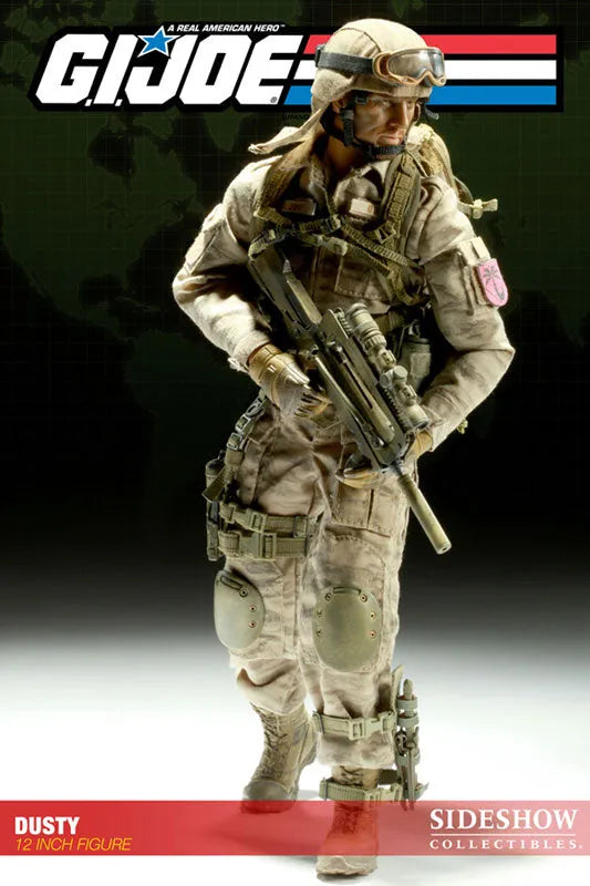 G.I.JOE - 12 Inch Action Figure: Dustyㅤ – Sideshow Collectibles – ActionFigureBrasil