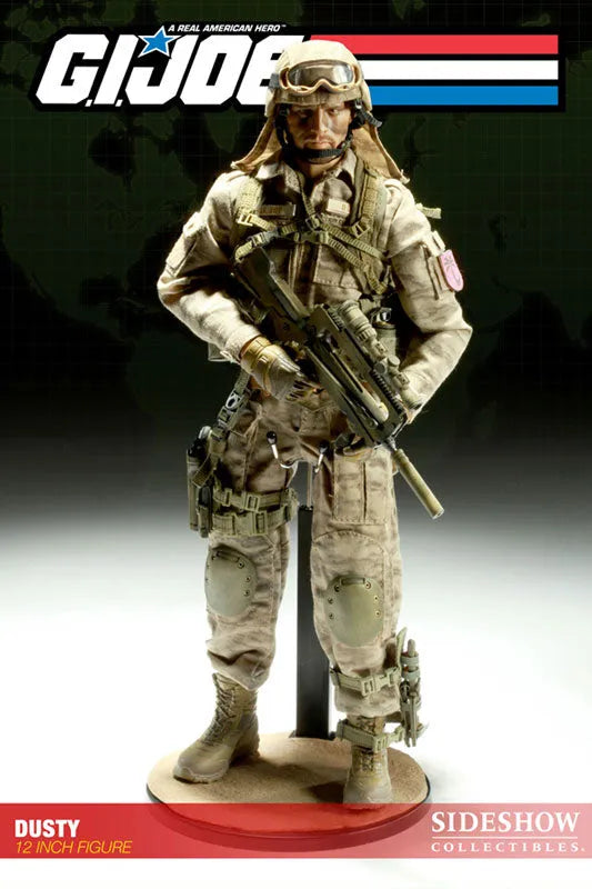 G.I.JOE - 12 Inch Action Figure: Dustyㅤ – Sideshow Collectibles – ActionFigureBrasil