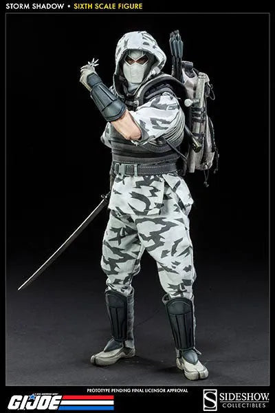 G.I. Joe 12 Inch Action Figure - Storm Shadowㅤ – Sideshow Collectibles – ActionFigureBrasil