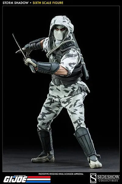G.I. Joe 12 Inch Action Figure - Storm Shadowㅤ – Sideshow Collectibles – ActionFigureBrasil